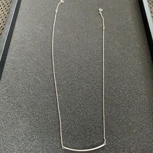 Plain Silver Necklace